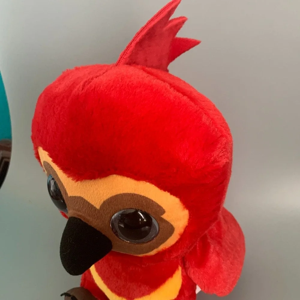 Harry Potter Wizarding World Fawkes Phoenix Plush Red Glitter Eyes Just Play Toy